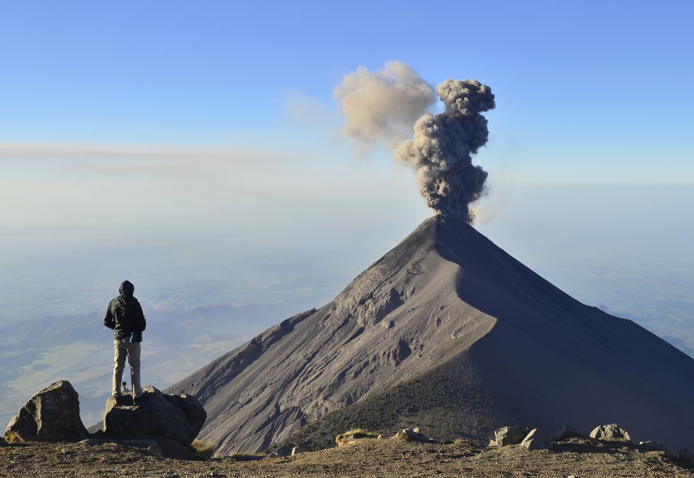 Actividades extremas en volcanes de Guatemala